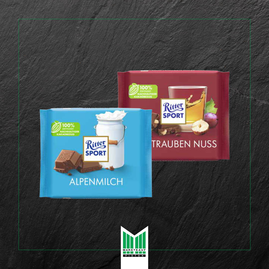 Ritter Sport Schokolade Bunte Vielfalt